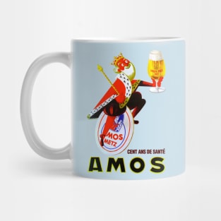 Brasserie Amos Metz Brand Beer Mug